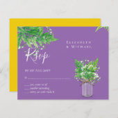 BUDGET Rustic Greenery RSVP Fern Leaves (Voorkant / Achterkant)