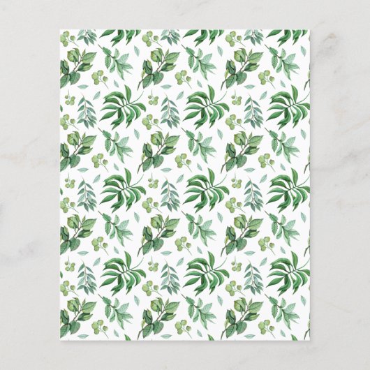 Budget Rustic Greenery Wedding (Achterkant)