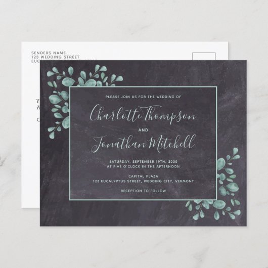 Budget Rustic Greenery Wedding (Voorkant / Achterkant)