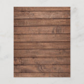 Budget Rustic Houten Metselwerk Potten Trouw Uitno (Achterkant)