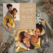 Budget Rustic Kraft Foto's Weddenschap