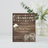 Budget Rustic Lights Mason Jars Cowboy Boot Pet (Staand voorkant)