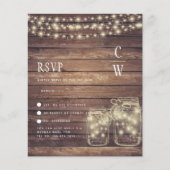 BUDGET Rustic Mason Jar Lights WEDING (Voorkant)