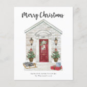Budget Rustic Merry kerst Home Flyer (Voorkant)
