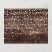 Budget Rustic Merry kerst Photo Holiday Card Flyer (Achterkant)