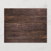 Budget Rustic Merry kersthout & Instant Photo (Achterkant)