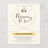 Budget Rustic Moedertje Wordt Bij Baby Shower (Voorkant)