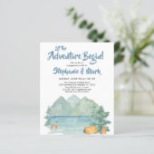 Budget Rustic Mountains Adventure Engagement Party (Staand voorkant)