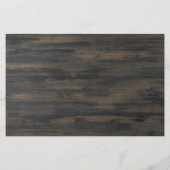 Budget Rustic Photo Horse Wedding Save the Date (Achterkant)