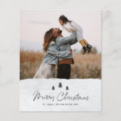 Budget Rustic Prettig Kerstmis 2 Foto Vakantiewens (Voorkant)