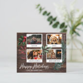 Budget Rustic Prettige feestdagen Instant Multi Ph (Staand voorkant)