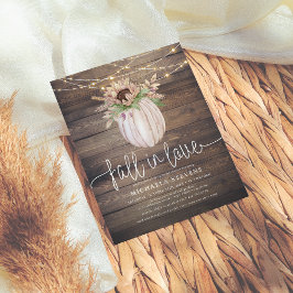 Budget Rustic Pumpkin Herfst in Love Vrijgezellenf