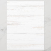 Budget Rustic Southern Cotton Save the Date (Achterkant)