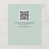 BUDGET RUSTIC Summer Spring Foto dankt u QRcode (Achterkant)