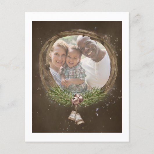 BUDGET Rustic Twig and Bells kerstmis (Voorkant)