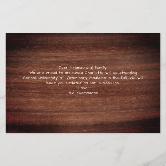 Budget Rustic Wood 3 Aankondiging van het Foto Afs (Achterkant)