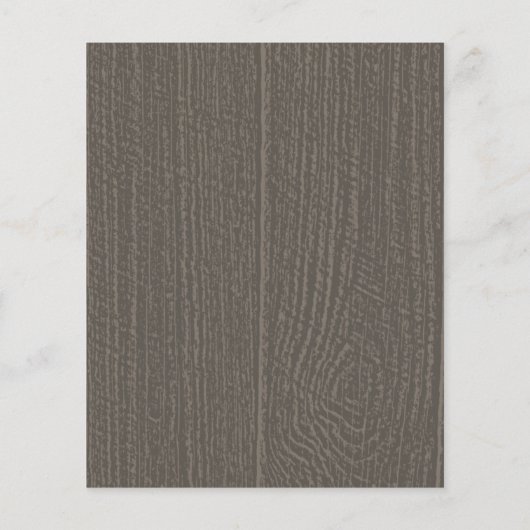 Budget Rustic Woodland Cabin Baby shower (Achterkant)