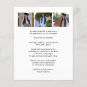 BUDGET Rustic Zwart Plaid Fun AFSTUDEERDER BBQ Uit (Achterkant)