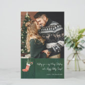 Budget RusticGreenWood & Kerstsok Nota M (Staand voorkant)