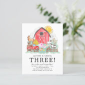 Budget Rustieke Barnyard Dieren Kinder Boerderij V (Staand voorkant)