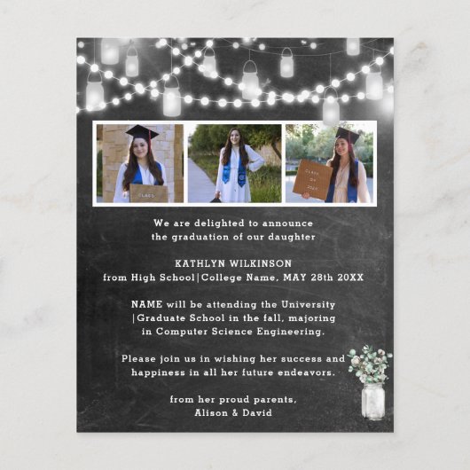 BUDGET Rustieke Eucalyptus Foto AFSTUDEERDER BBQ U (Achterkant)