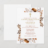 Budget Rustieke Herfst Botanische Bevestigingsuitn Briefkaart (Voorkant / Achterkant)