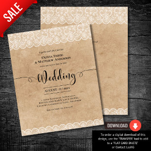 BUDGET rustieke kant boerderij land schuur bruilof