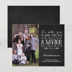 Budget rustieke kerst vers typografie foto