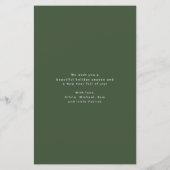 Budget rustieke plaid foto collage Kerstmis (Achterkant)