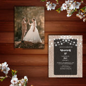 Budget rustieke string lichten elegante wieden