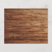 Budget rustieke vrolijke kerst foto flyer (Achterkant)