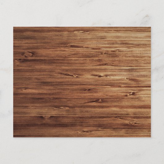 Budget rustieke vrolijke kerst foto flyer (Achterkant)