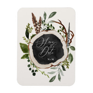 budget rustige boerderij herfst huwelijksaankondig magneet