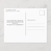 Budget Rustige Eucalyptus Foto slaat de datum op (Achterkant)