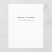 Budget Rustige Eucalyptus Sla de datum op (Achterkant)