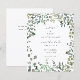 Budget Rustige Eucalyptus Sla de datum op