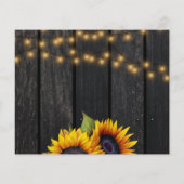 Budget rustige floral photobruiloft bedankt je kaa (Achterkant)