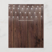 Budget Rustige Lichten Greenery Eucalyptus Invite (Achterkant)