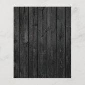 BUDGET Rustige Mason Jar sparen de datum uitnodigi (Achterkant)