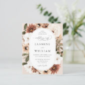 Budget Rustige Neutral Boho Floral Wedding S2 - BG (Staand voorkant)