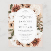 Budget Rustige Neutral Boho Floral Wedding S2 - BG (Voorkant)
