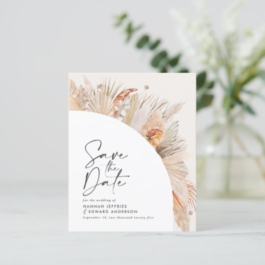 budget rustige pampas - gras bruiloft behalve datu (Staand voorkant)