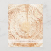 Budget Rustige Wedding Wood - Korting Grain Aangep (Achterkant)