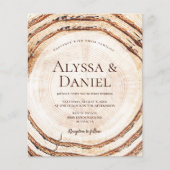 Budget Rustige Wedding Wood - Korting Grain Aangep (Voorkant)