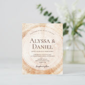 Budget Rustige Wedding Wood - Korting Grain Aangep (Staand voorkant)