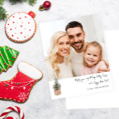 Budget Rustige Winter Tree V Note Photo Holiday