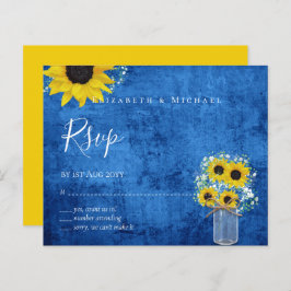 BUDGET Rustige zonnebloemen RSVP Weddenschap