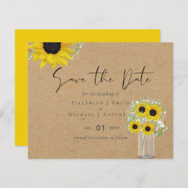 BUDGET Rustige zonnebloemen Weddenschappen Save Da