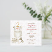 Budget Rustisch  baby shower voor babykleding (Staand voorkant)