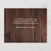 Budget Rustisch Christelijke Afstuderen Proverbs 3 (Achterkant)